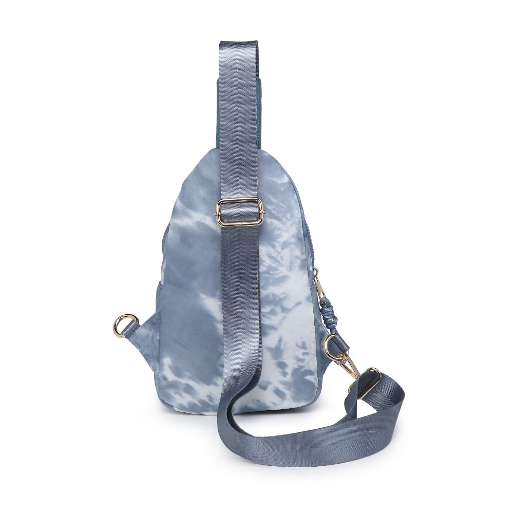 Product Image of Urban Expressions Ace Sling Backpack 840611177681 View 3 | Slate Cloud