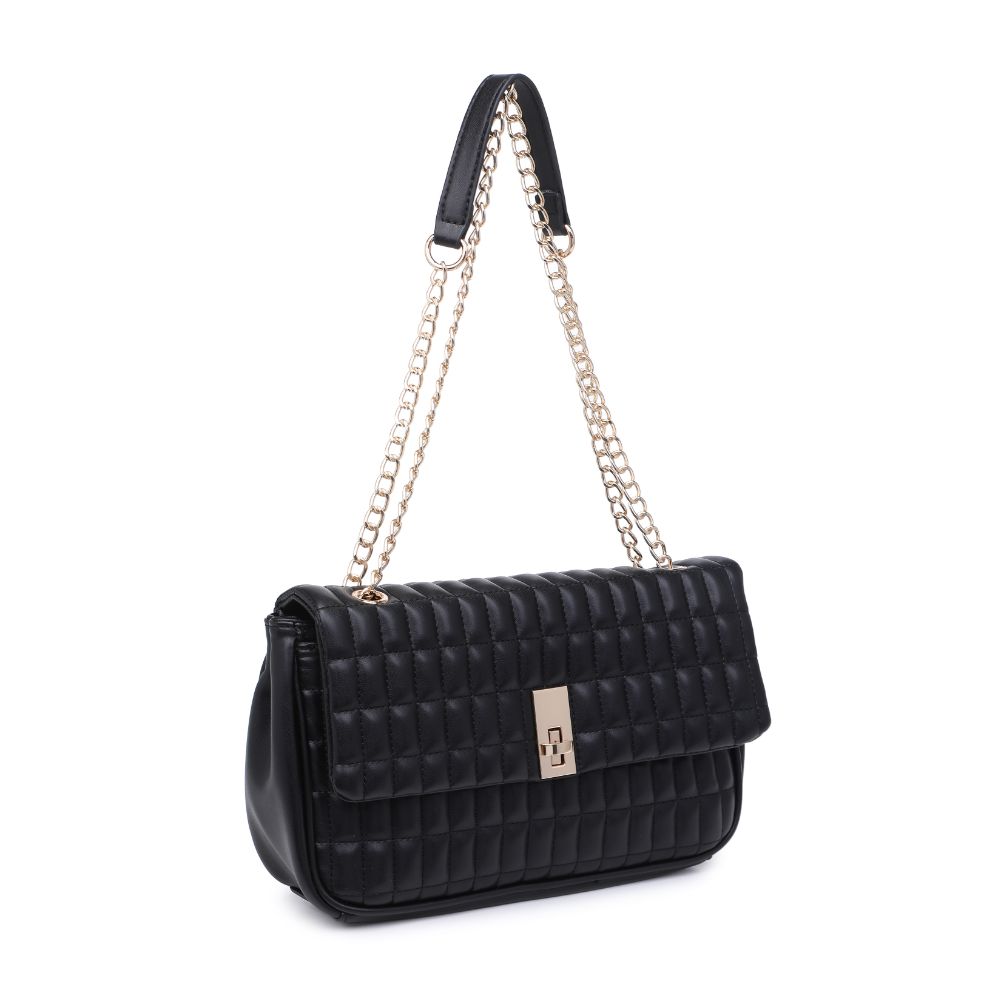 Product Image of Urban Expressions Farah Crossbody 840611107091 View 6 | Black