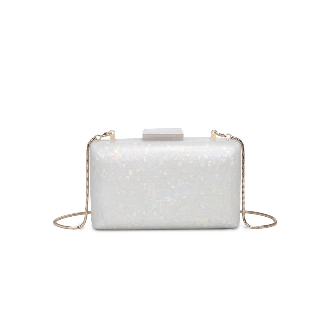 Product Image of Urban Expressions Maribel Evening Bag 840611160737 View 5 | Ivory