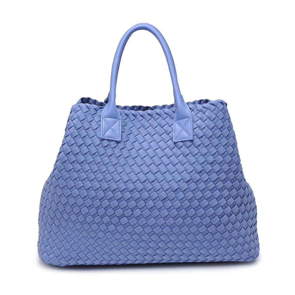 Product Image of Urban Expressions Ithaca - Woven Neoprene Tote 840611128751 View 7 | Periwinkle