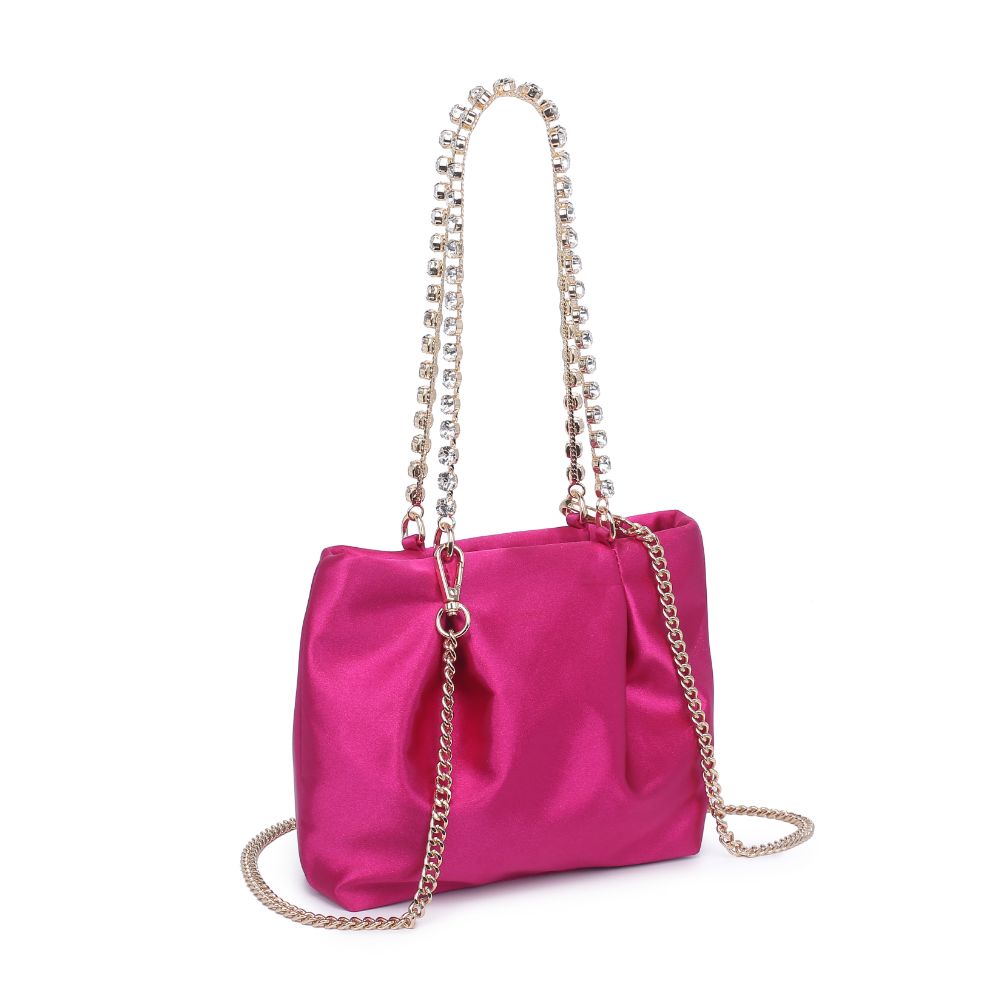 Product Image of Urban Expressions Marceline Evening Bag 840611116123 View 6 | Fuchsia