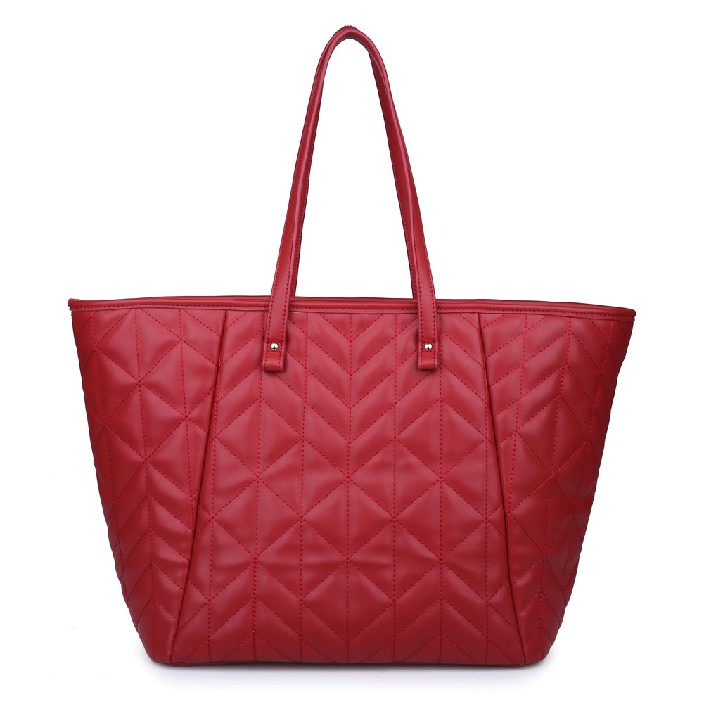 Product Image of Urban Expressions Samantha Tote NA-840611149930 View 3 | Red