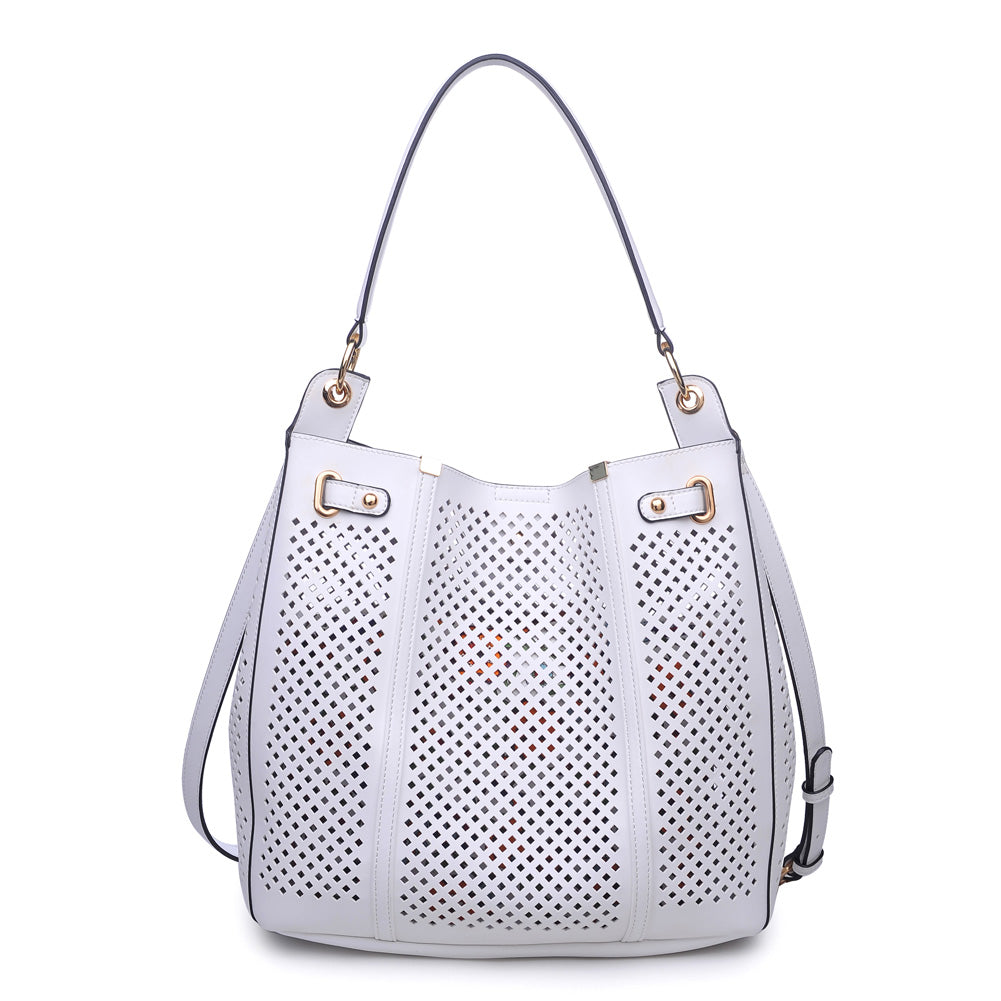 Product Image of Urban Expressions Darby Hobo NA-840611143419 View 7 | White