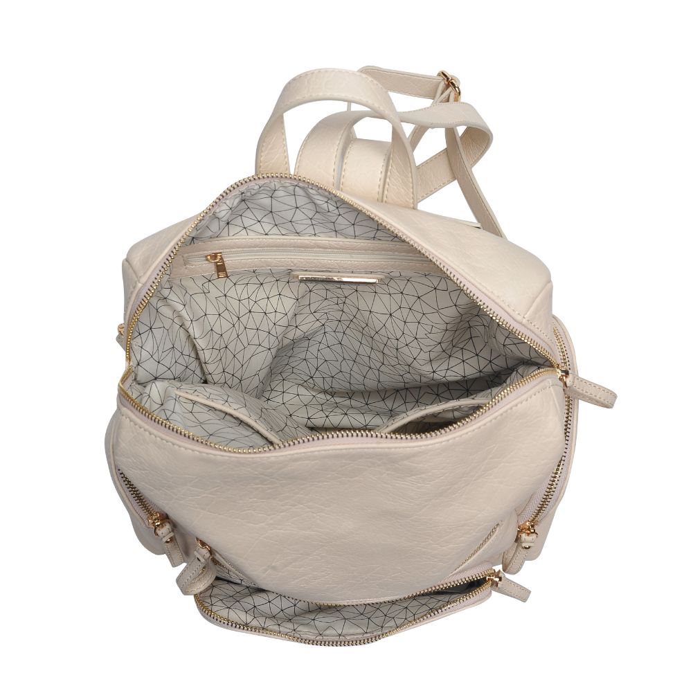 Product Image of Urban Expressions Kendall Backpack 818209018623 View 8 | Cream