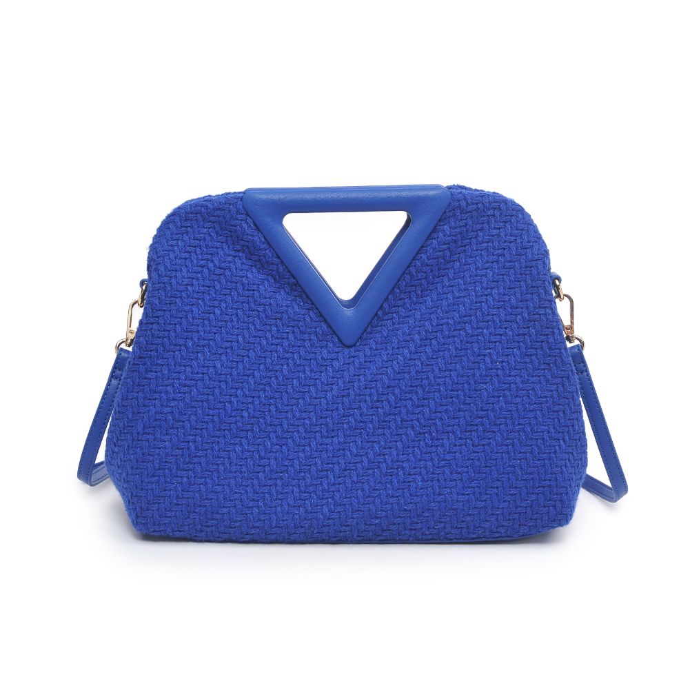 Product Image of Urban Expressions Natasha Tweed Crossbody 818209017411 View 5 | Cobalt