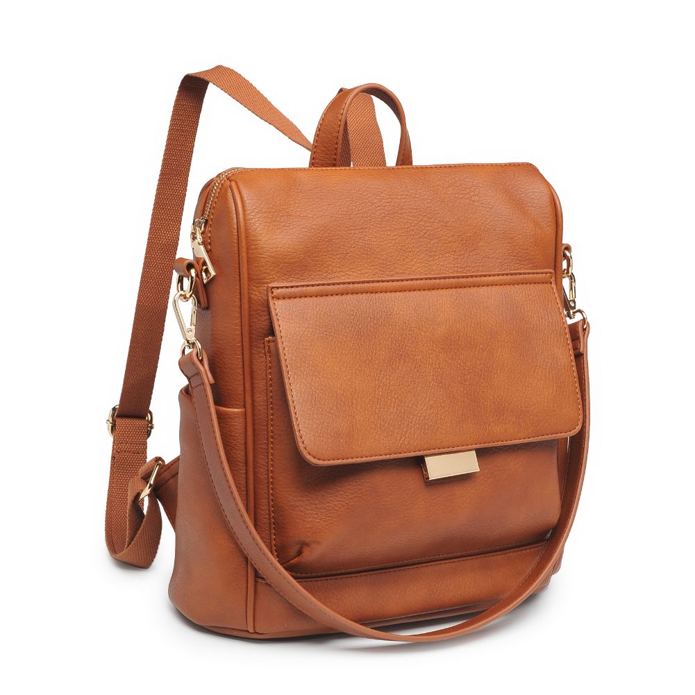 Product Image of Urban Expressions Caroline Backpack 840611103253 View 6 | Tan