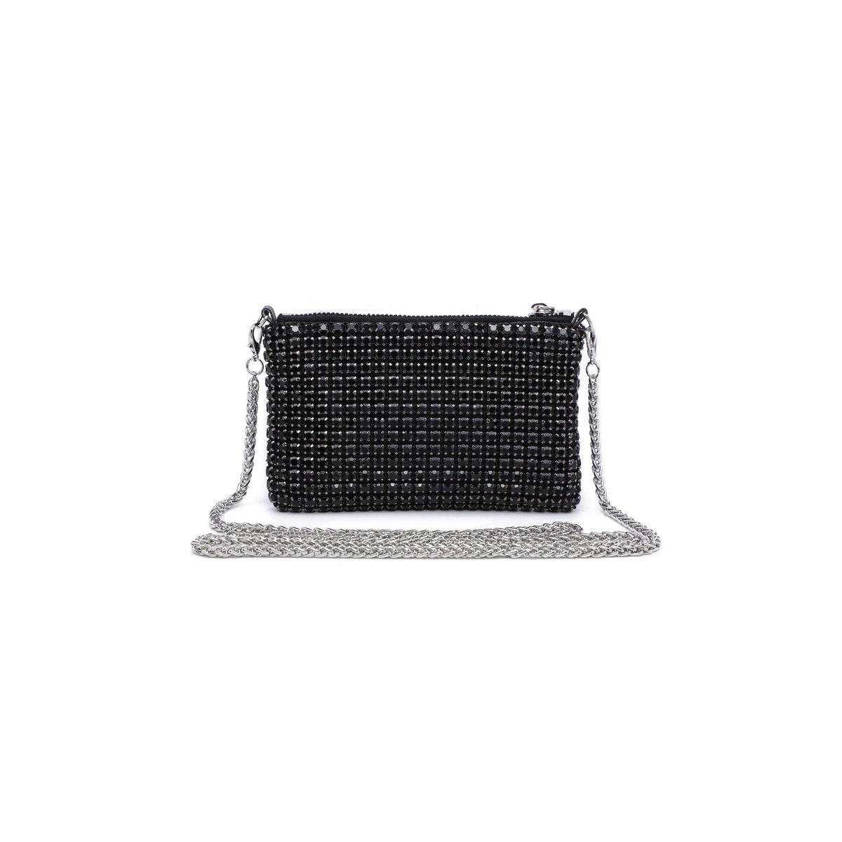 Product Image of Urban Expressions Christina Evening Bag 818209012799 View 7 | Black