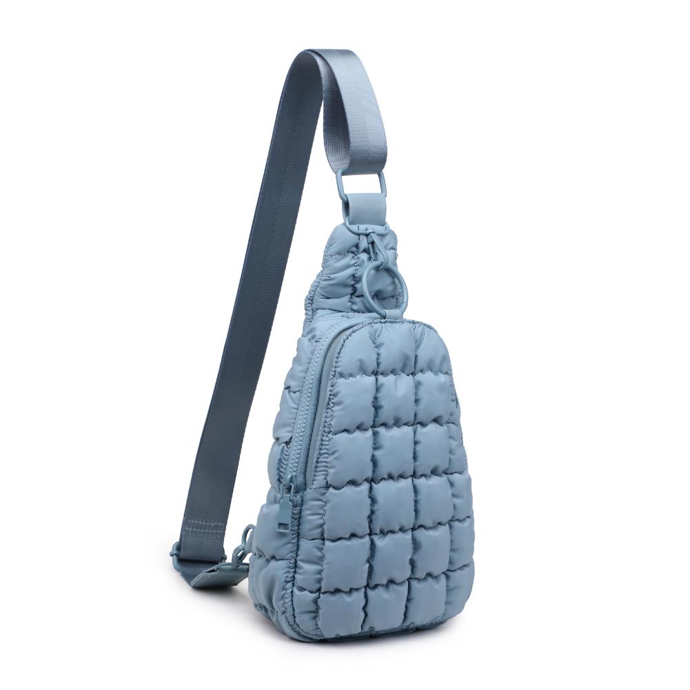 Product Image of Urban Expressions Bristol Sling Backpack 840611128331 View 6 | Sky Blue