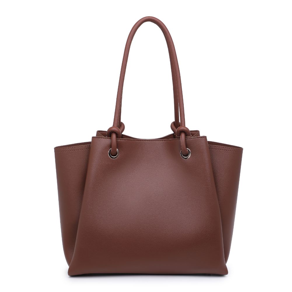 Product Image of Urban Expressions Brielle Tote 840611115140 View 7 | Chocolate