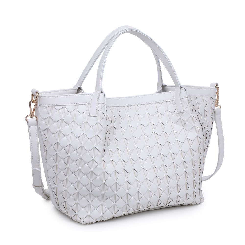 Product Image of Urban Expressions Ivanna Tote 840611100023 View 6 | White