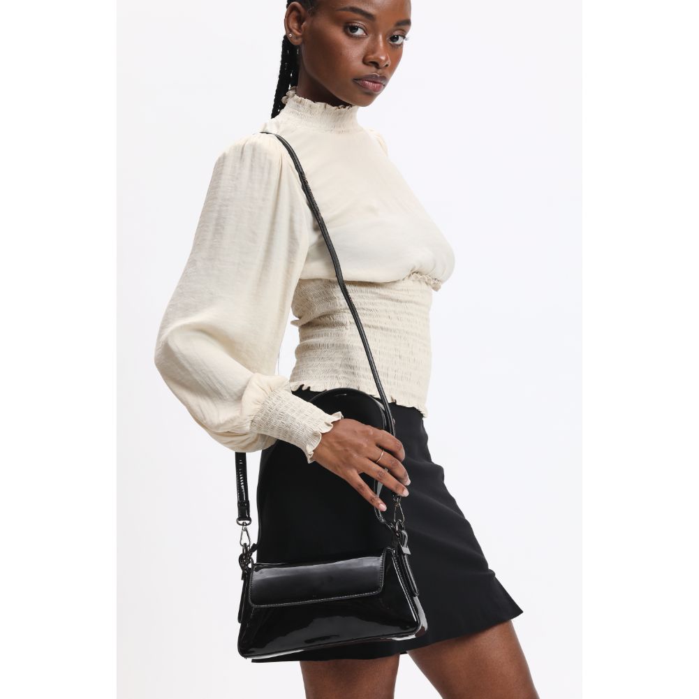 Woman wearing Black Urban Expressions Donna Crossbody 840611120656 View 3 | Black