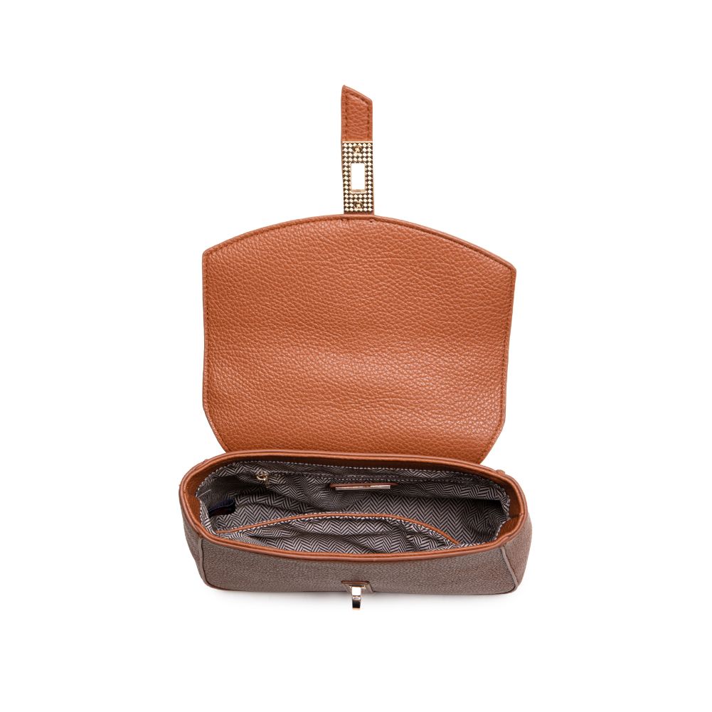 Product Image of Urban Expressions Ramona Crossbody 840611175458 View 4 | Cognac