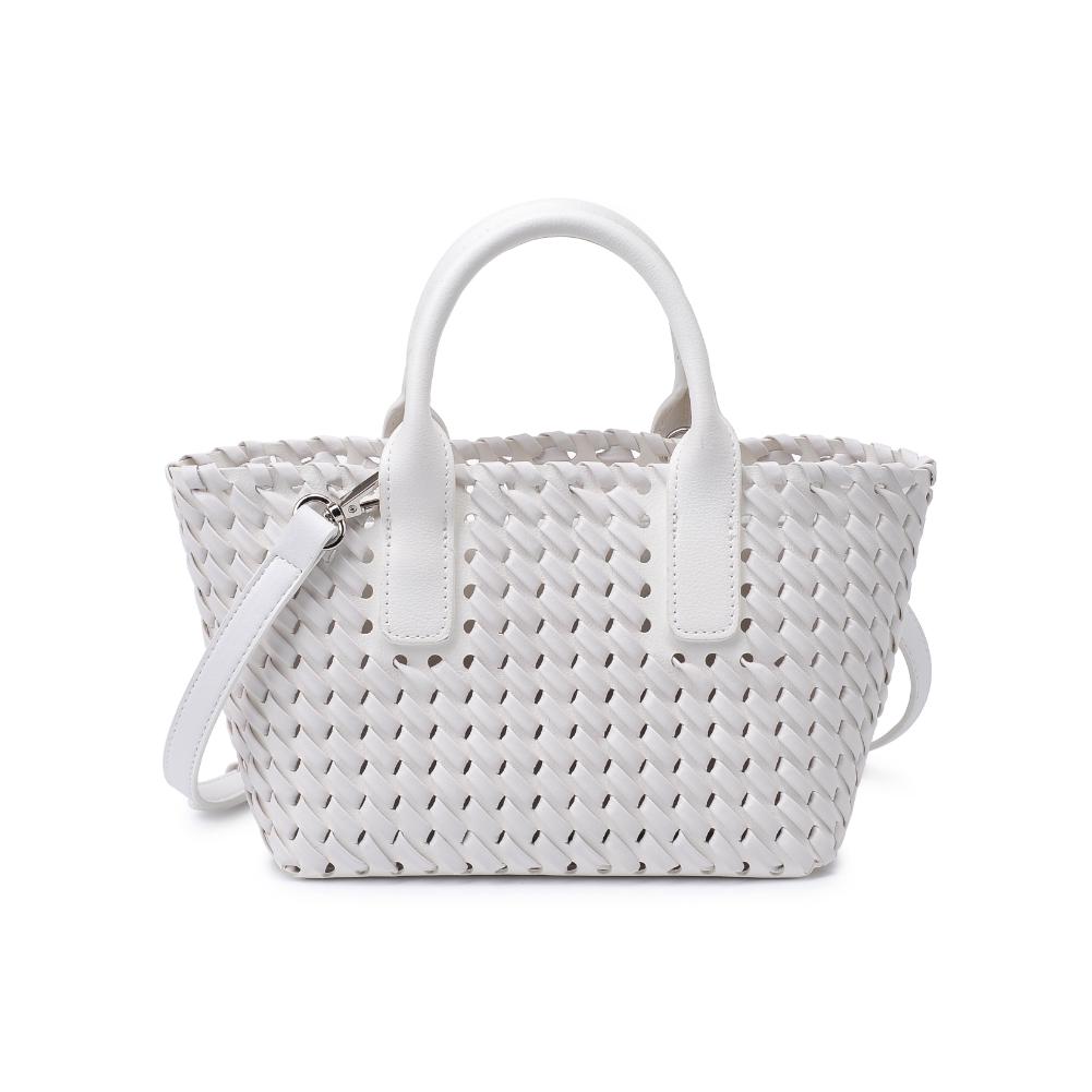 Product Image of Urban Expressions Paisley Tote 840611126313 View 5 | Ivory