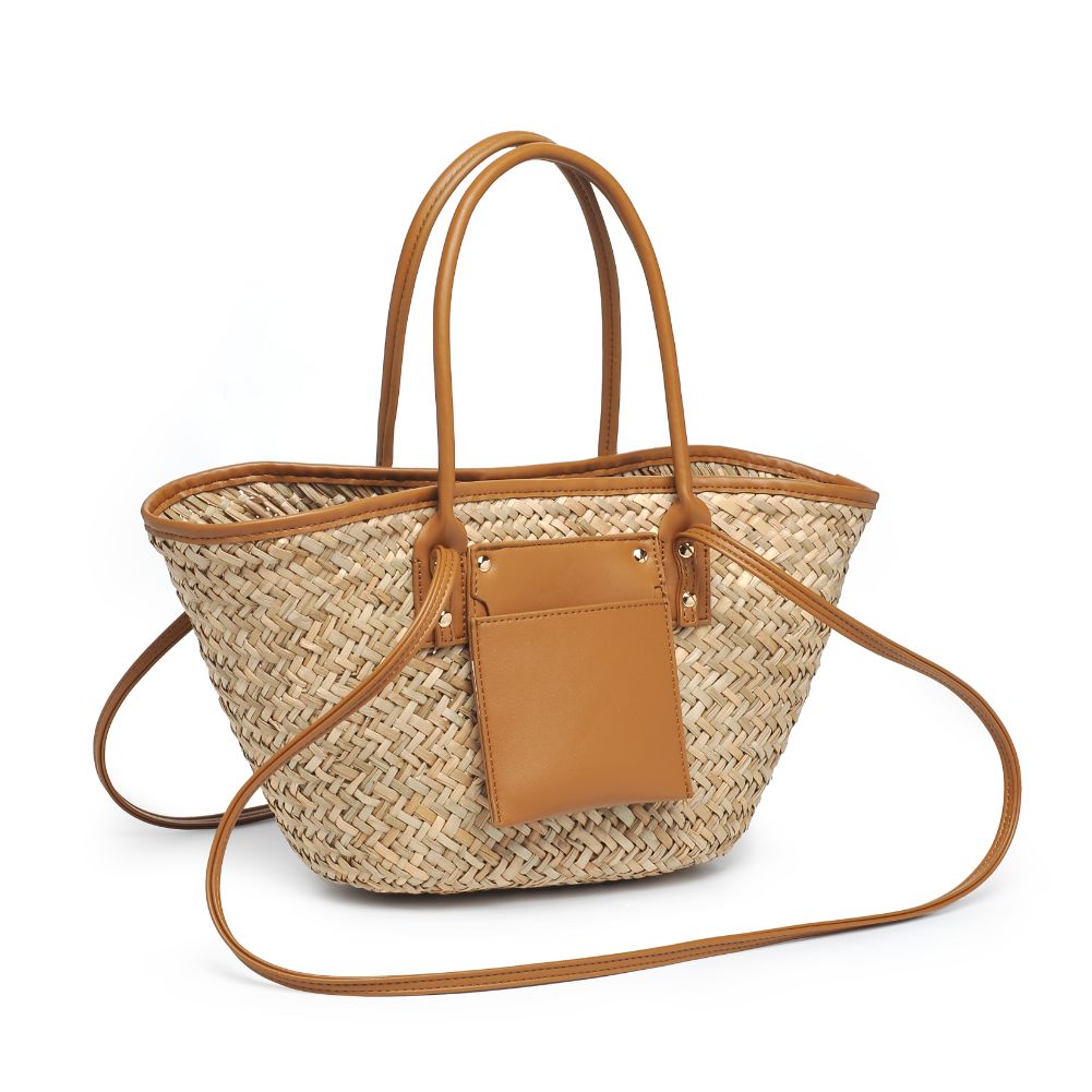 Product Image of Urban Expressions Wellesley Tote 818209015653 View 6 | Tan