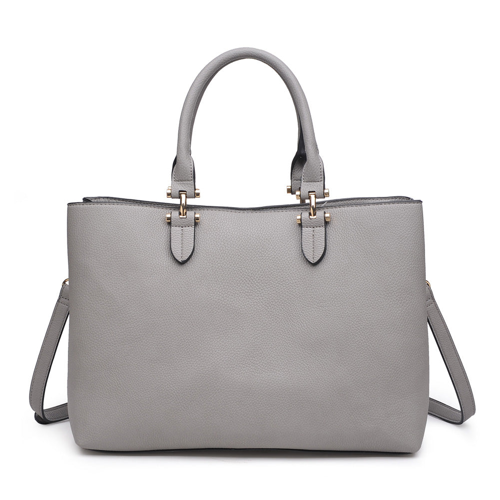 Product Image of Urban Expressions Liverpool Satchel NA-840611153449 View 1 | Grey