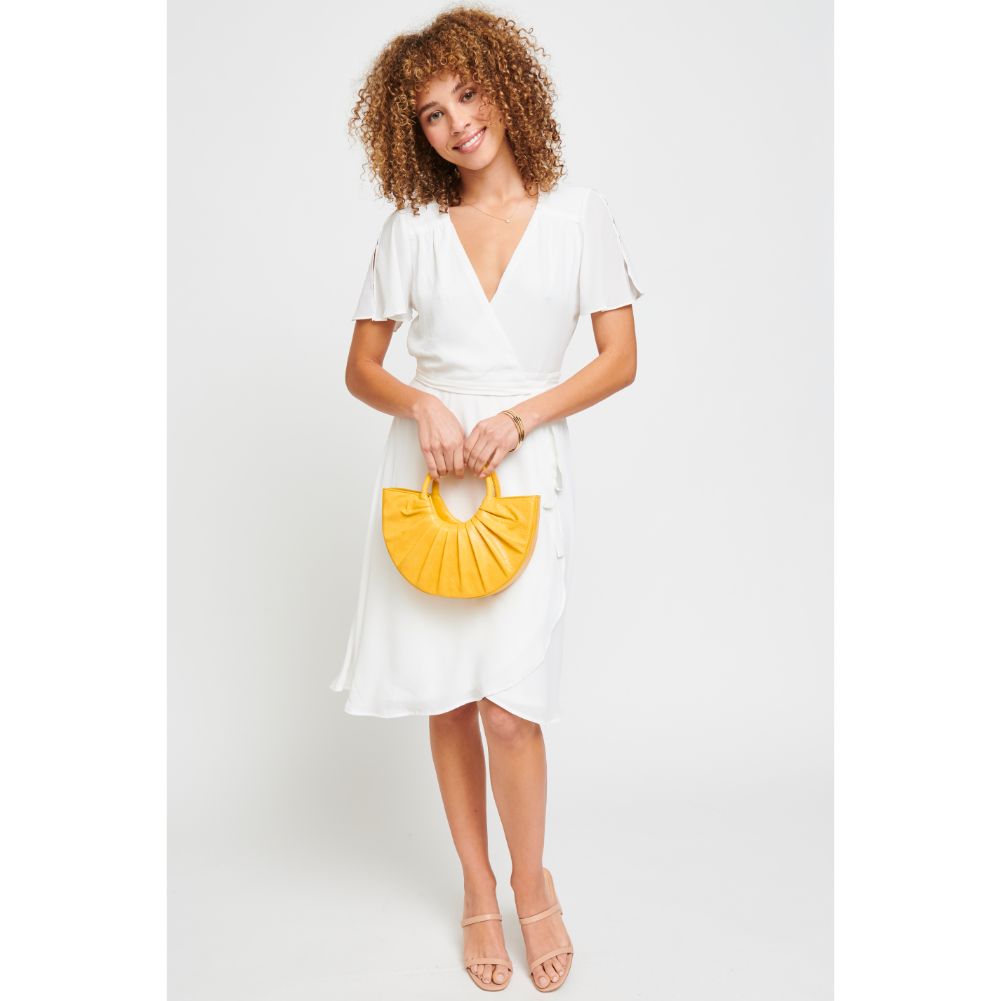 Woman wearing Sunshine Urban Expressions Star Crossbody 840611179531 View 3 | Sunshine