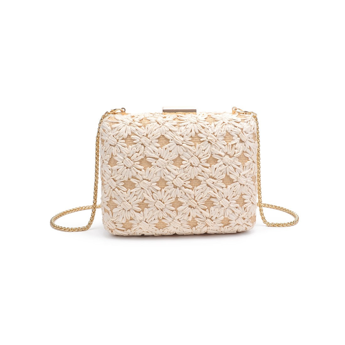 Product Image of Urban Expressions Samantha Evening Bag 840611149343 View 5 | Ivory Natural