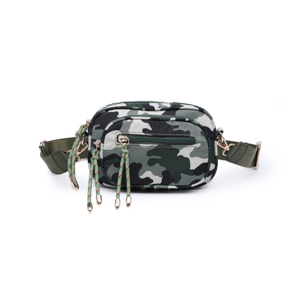 Product Image of Urban Expressions Kate Crossbody 840611177629 View 1 | Green Camo