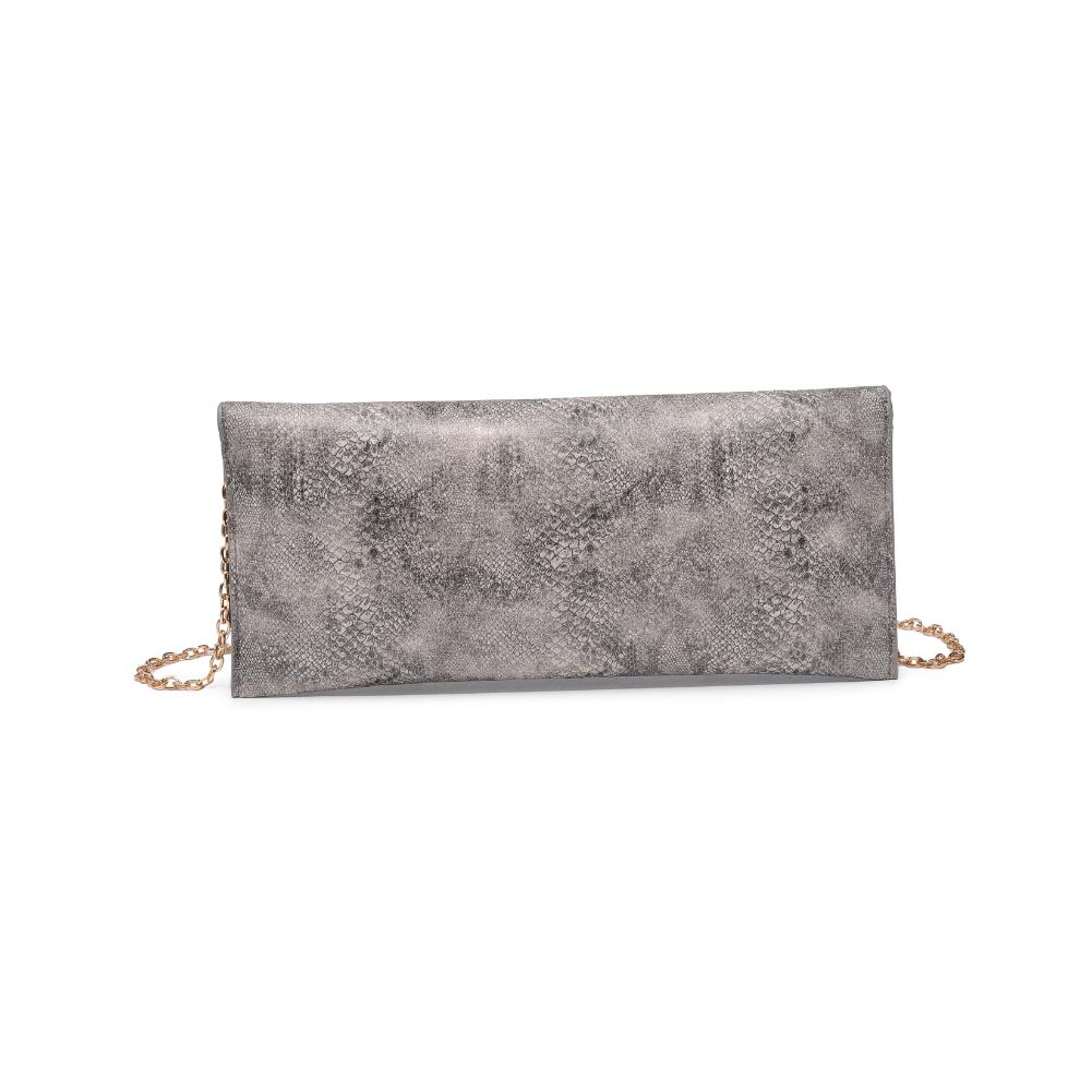 Product Image of Urban Expressions Adelle Clutch 840611139696 View 7 | Grey