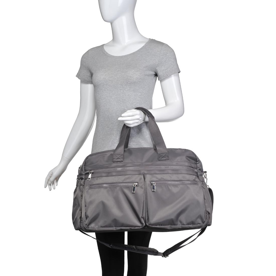 Product Image of Urban Expressions Navigator Weekender 840611145437 View 5 | Grey