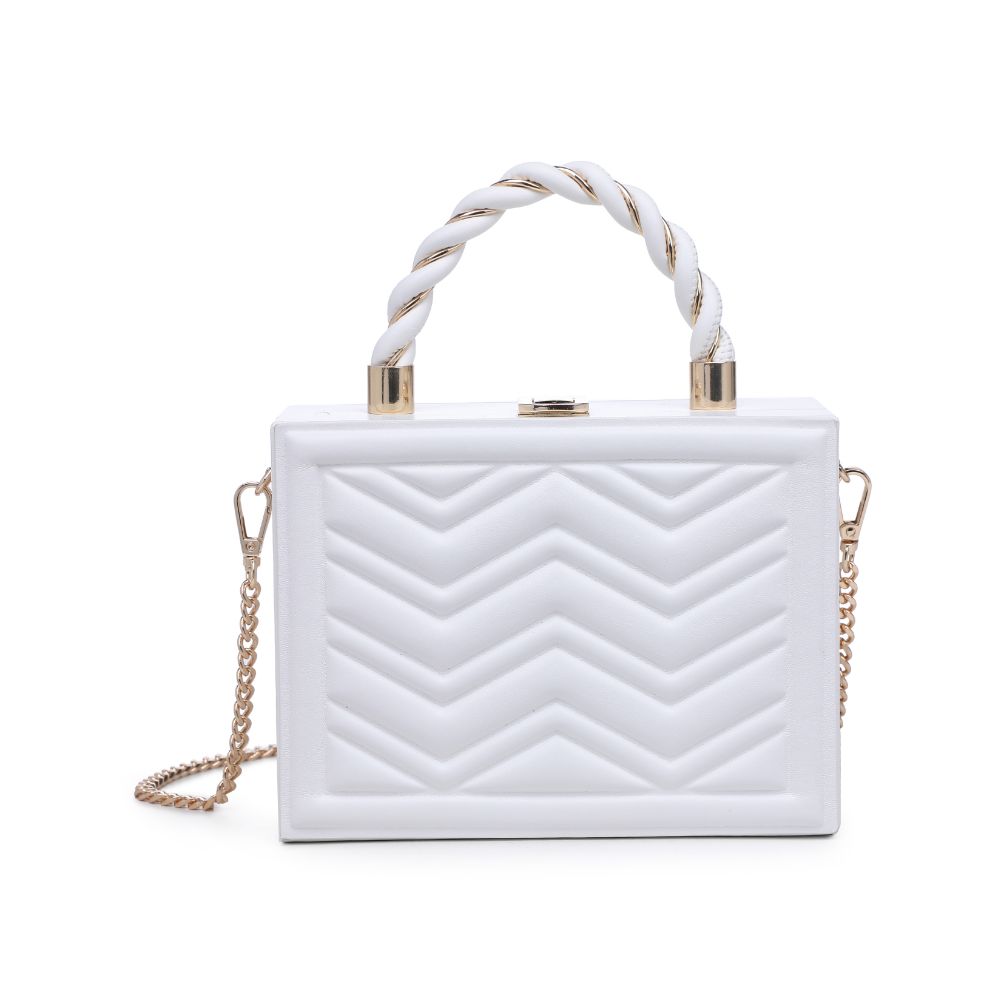 Product Image of Urban Expressions Othilia Evening Bag 818209019996 View 5 | White