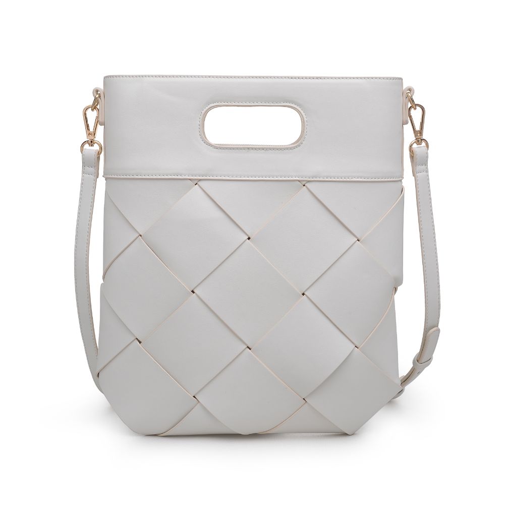 Product Image of Urban Expressions Rosie Crossbody 840611172402 View 3 | White