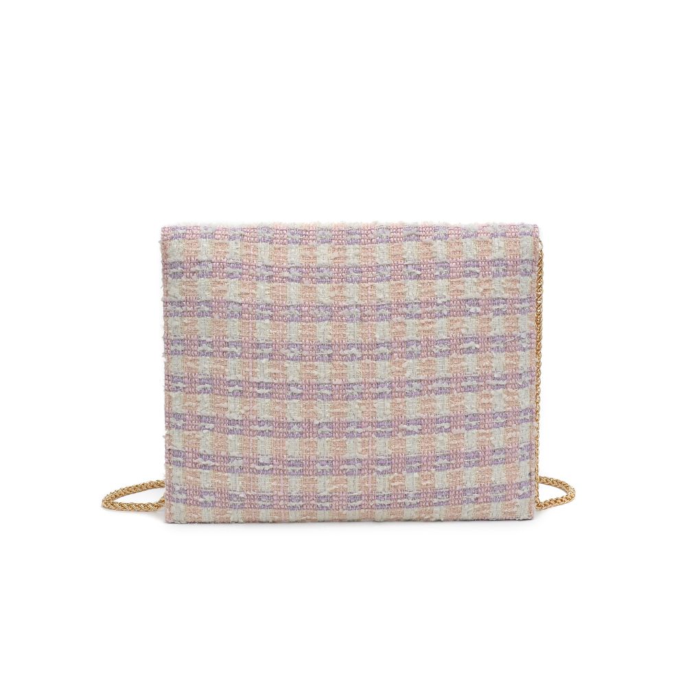 Product Image of Urban Expressions Lucinda Clutch 818209018654 View 7 | Petal Pink