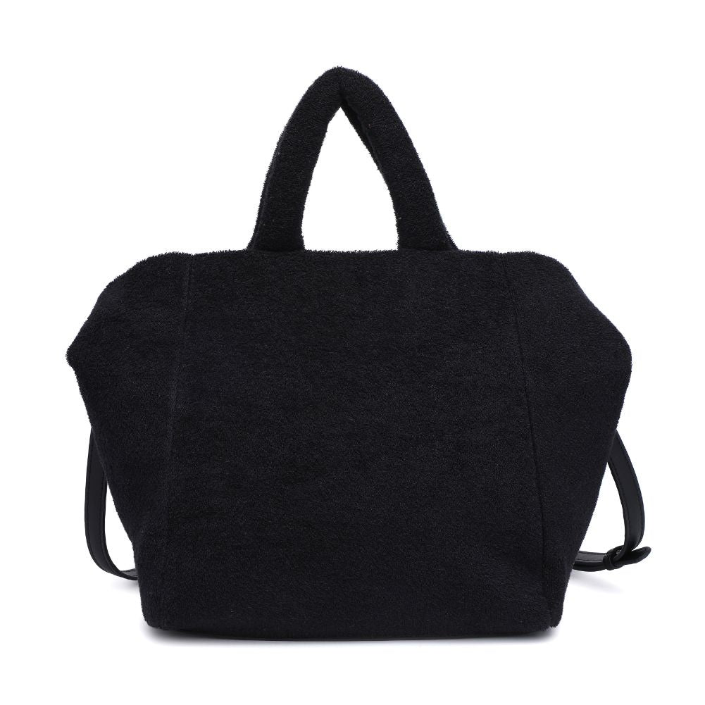 Product Image of Urban Expressions Manisha - Terry Cloth Tote 818209019781 View 7 | Black