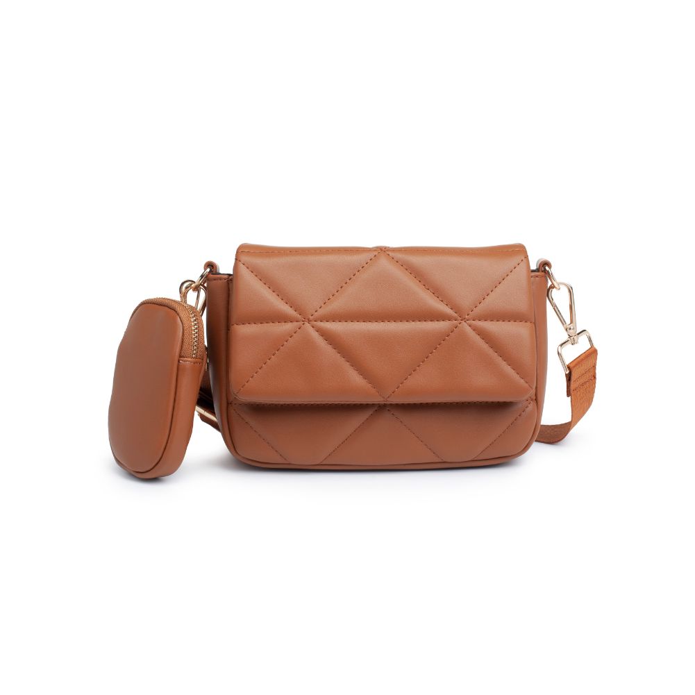 Product Image of Urban Expressions Tasha Crossbody 840611185662 View 5 | Tan