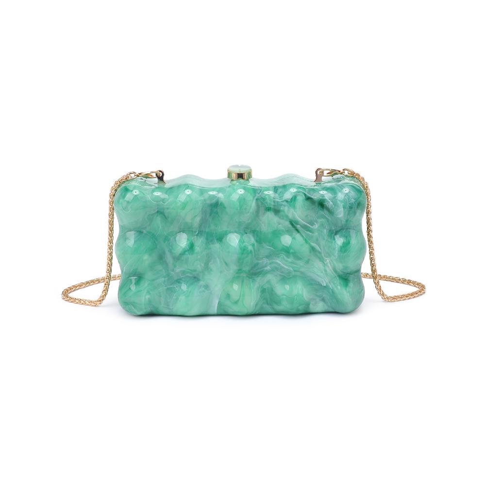 Product Image of Urban Expressions Waverly Evening Bag 840611132703 View 5 | Green