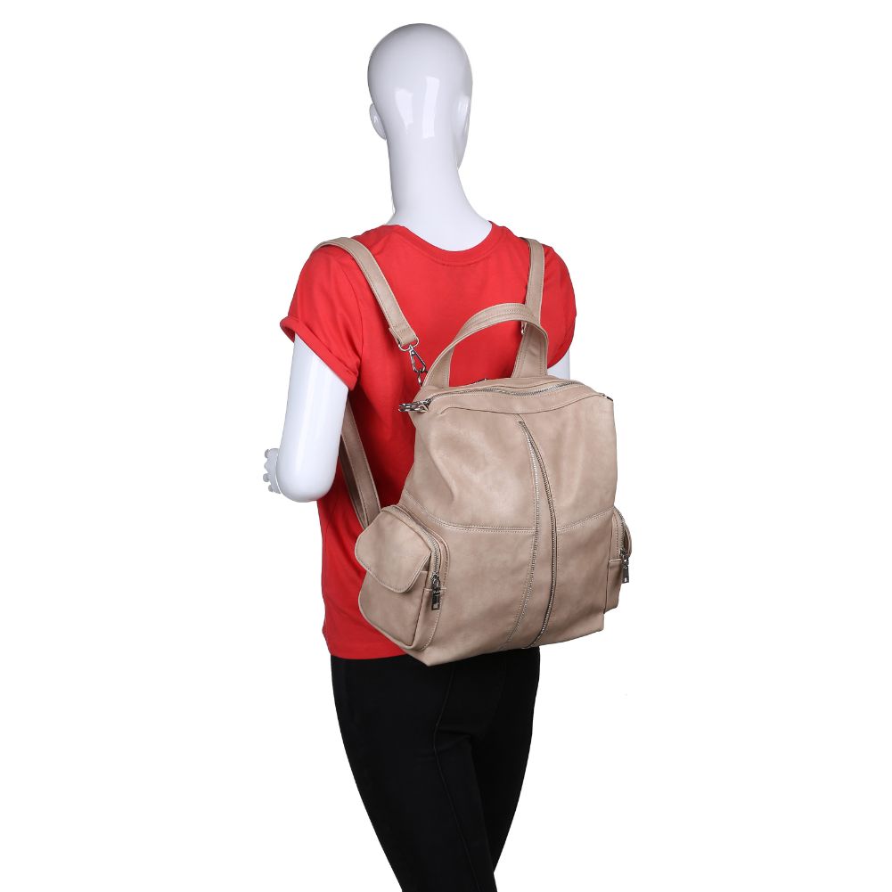 Product Image of Urban Expressions Dallas Backpack NA-840611153333 View 5 | Natural