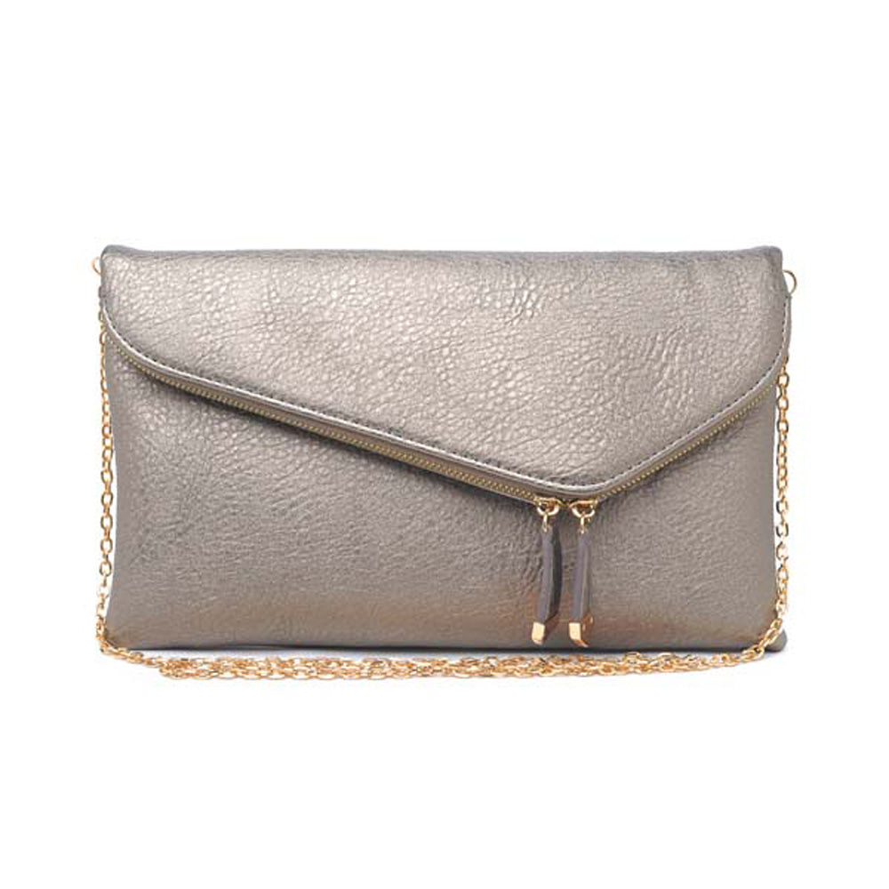 Product Image of Urban Expressions Stella Clutch 700355470274 View 1 | Pewter