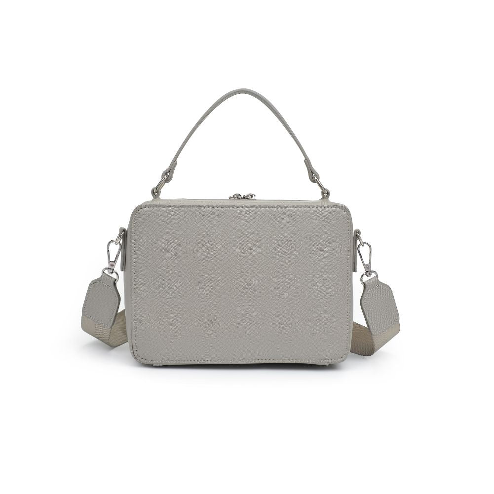 Product Image of Urban Expressions Vicki Crossbody 840611185396 View 7 | Grey