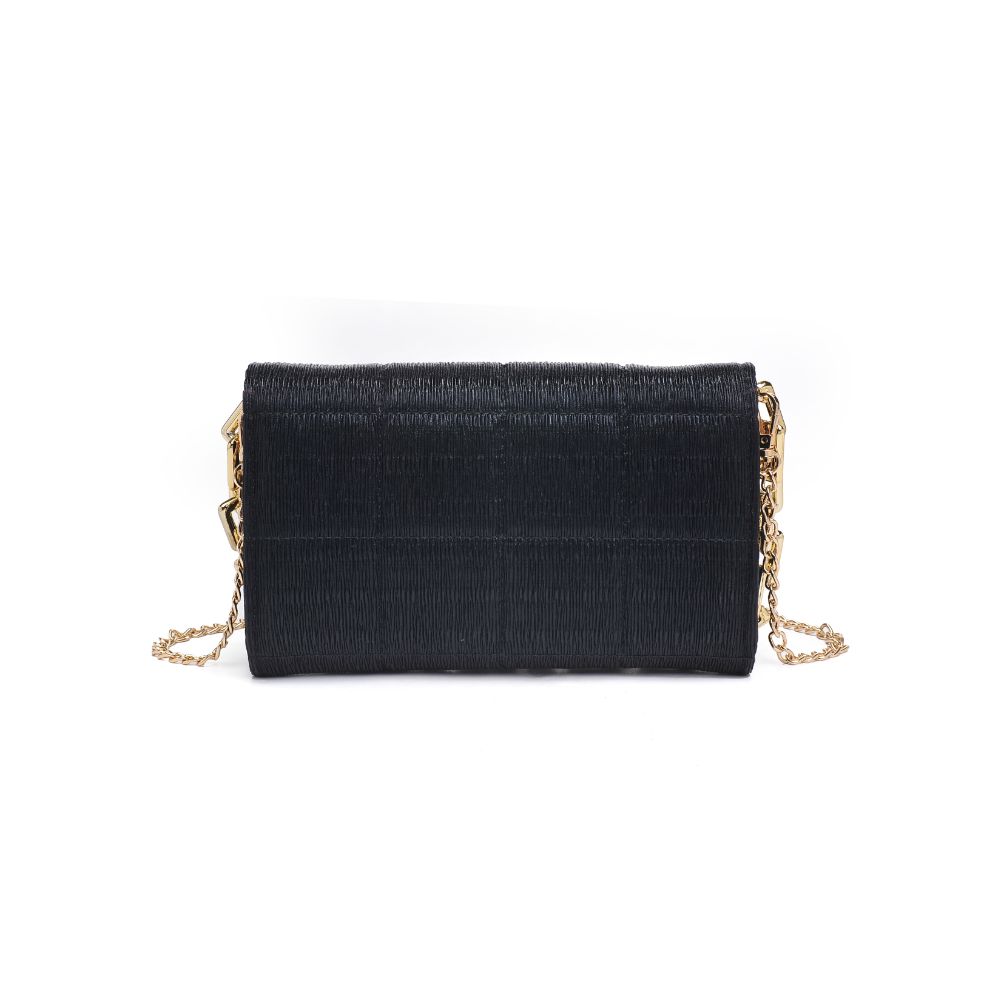 Product Image of Urban Expressions Blaire Crossbody 840611113948 View 7 | Black