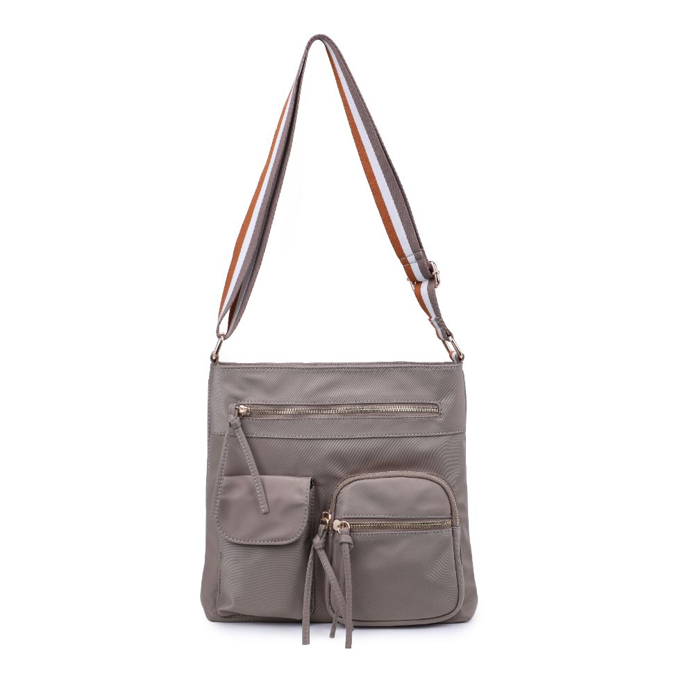 Product Image of Urban Expressions Shay Messenger 840611182845 View 5 | Taupe