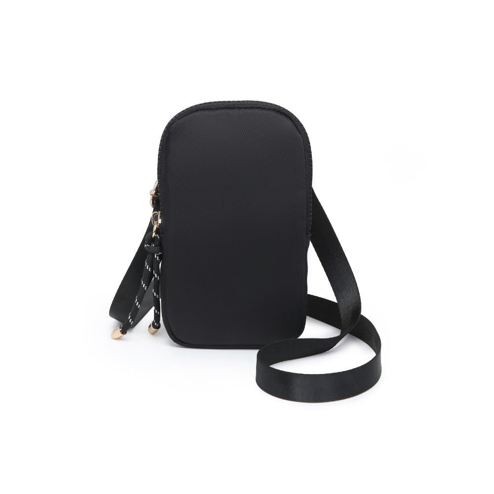 Product Image of Urban Expressions Tess Cell Phone Crossbody 840611177544 View 5 | Black