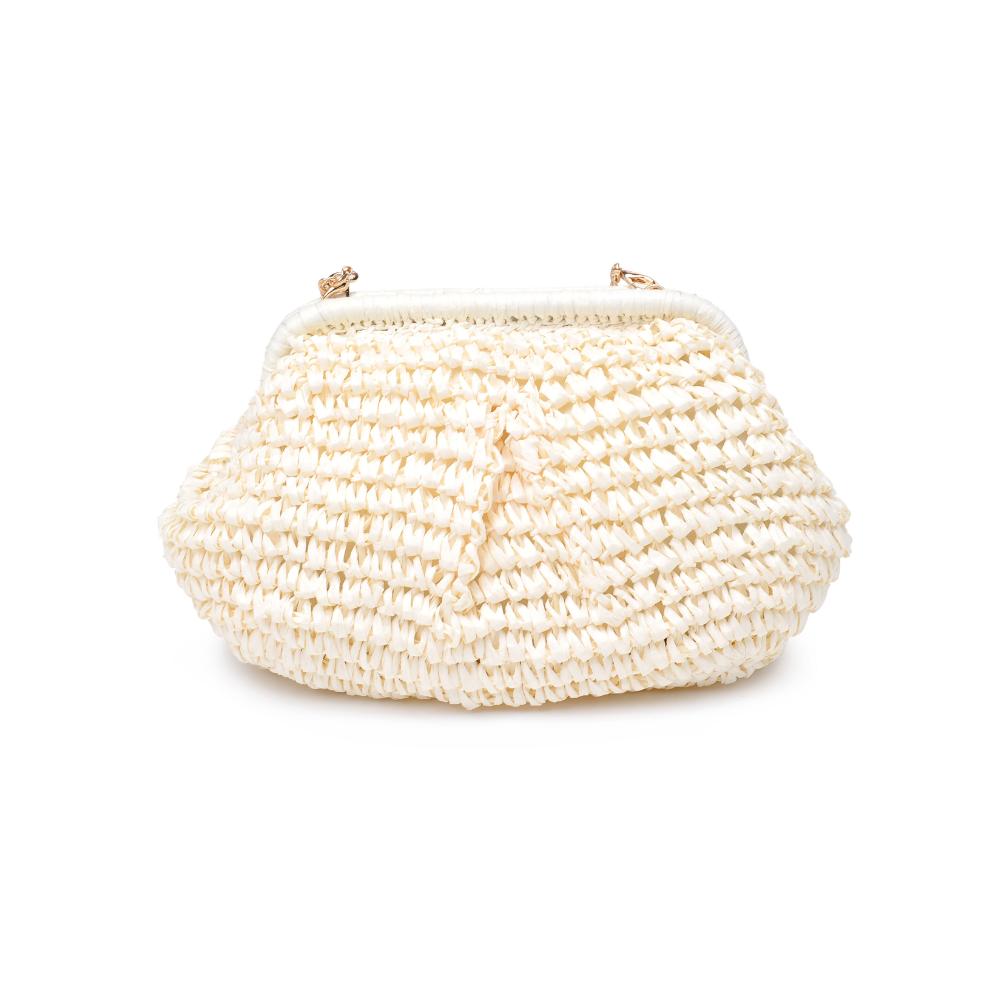 Product Image of Urban Expressions Sage Clutch 840611192189 View 7 | Ivory