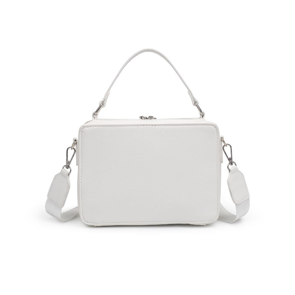 Product Image of Urban Expressions Vicki Crossbody 840611185372 View 7 | White