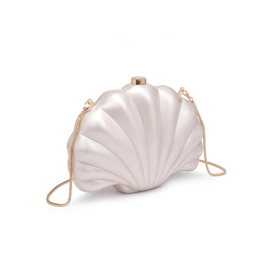 Product Image of Urban Expressions Attina Evening Bag 840611160454 View 6 | Ivory