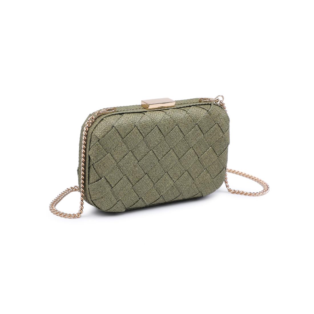 Product Image of Urban Expressions Addie Clutch 840611158673 View 6 | Sage