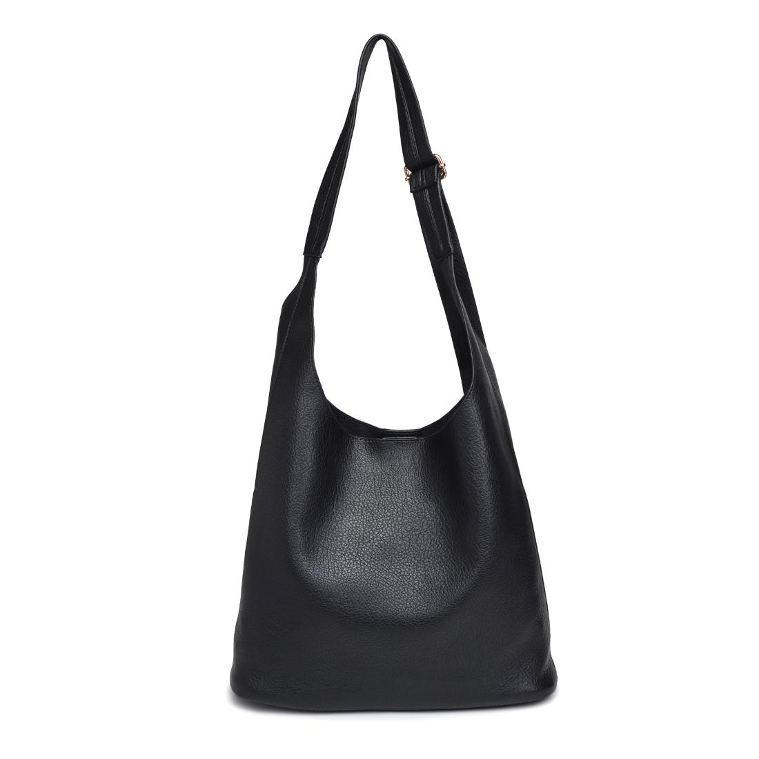 Product Image of Urban Expressions Rhea Hobo 840611145239 View 7 | Black