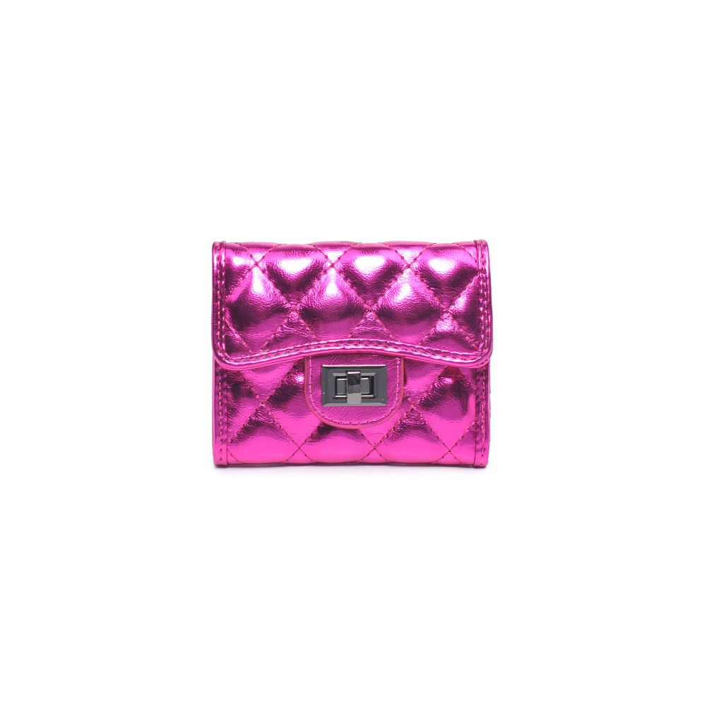 Product Image of Urban Expressions Shantel - Quilted Wallet 840611104786 View 5 | Fuchsia