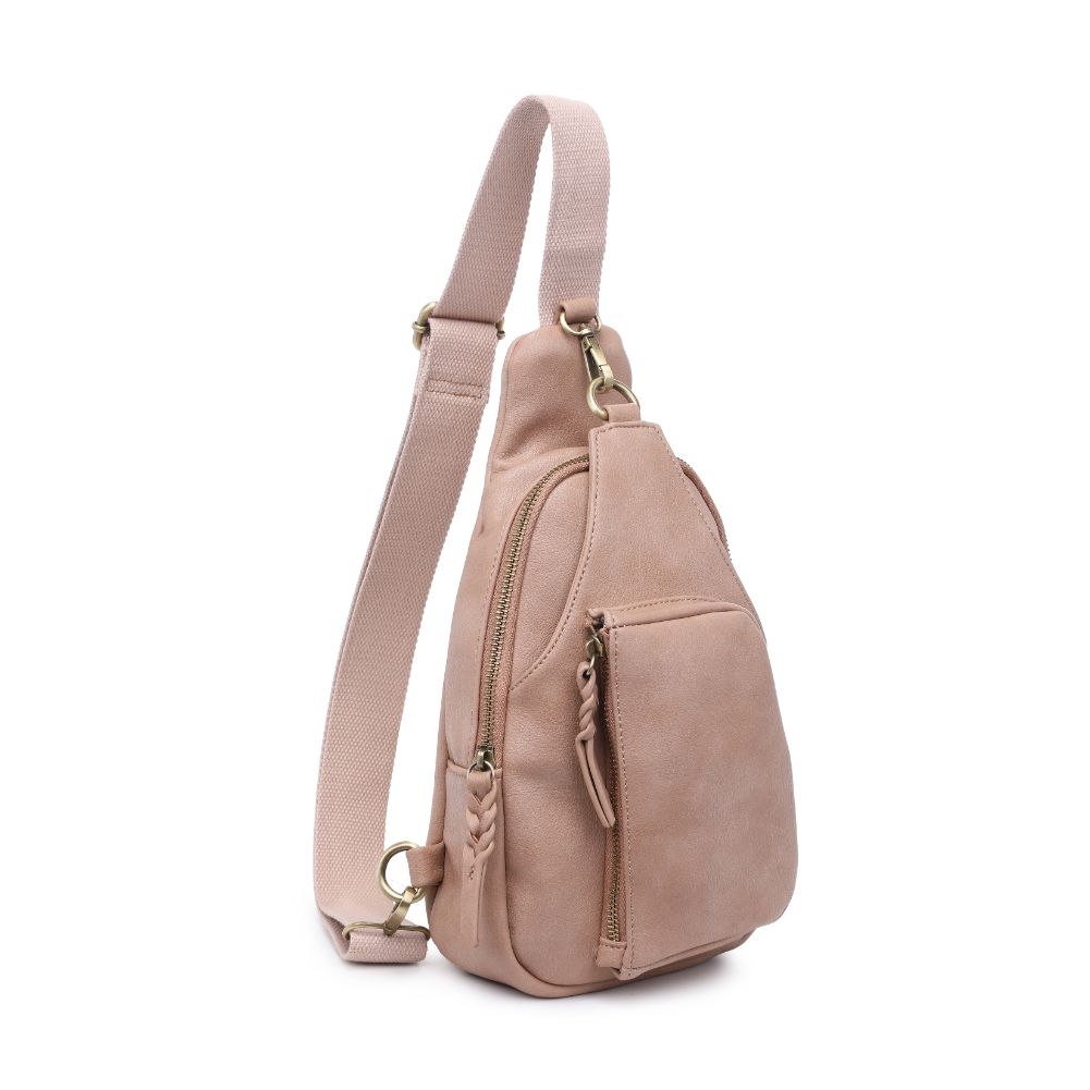 Product Image of Urban Expressions Wendall Sling Backpack 840611107213 View 6 | Natural