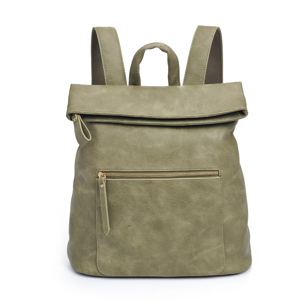 Product Image of Urban Expressions Lennon Backpack 840611176561 View 5 | Sage