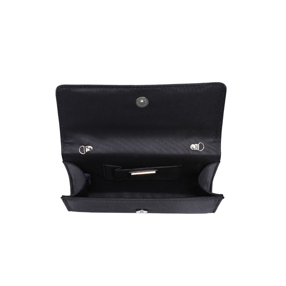 Product Image of Urban Expressions Karlie - Bow Tie Evening Bag 840611104328 View 8 | Black