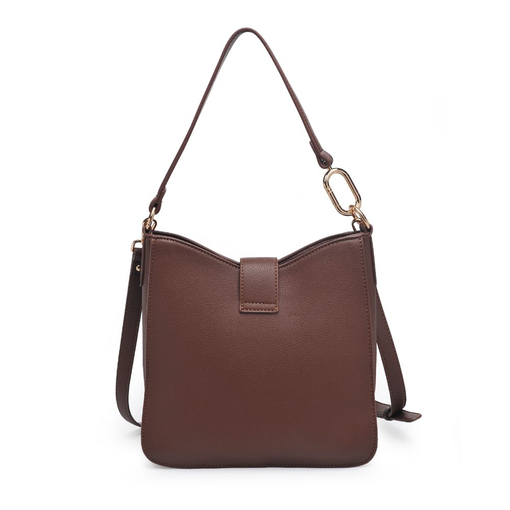 Product Image of Urban Expressions Ruby Crossbody 840611113641 View 7 | Chocolate