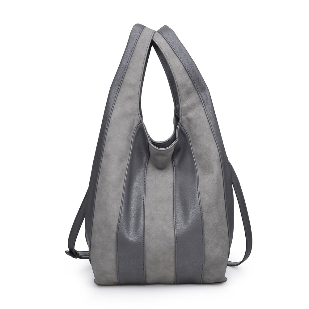 Product Image of Urban Expressions Rocco Hobo 840611157386 View 5 | Grey