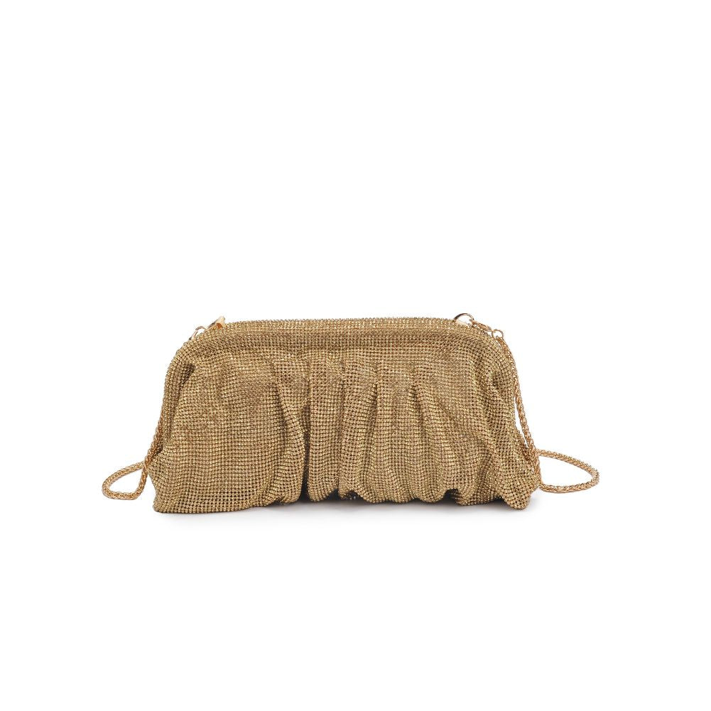 Product Image of Urban Expressions Irina Evening Bag 840611109392 View 7 | Gold