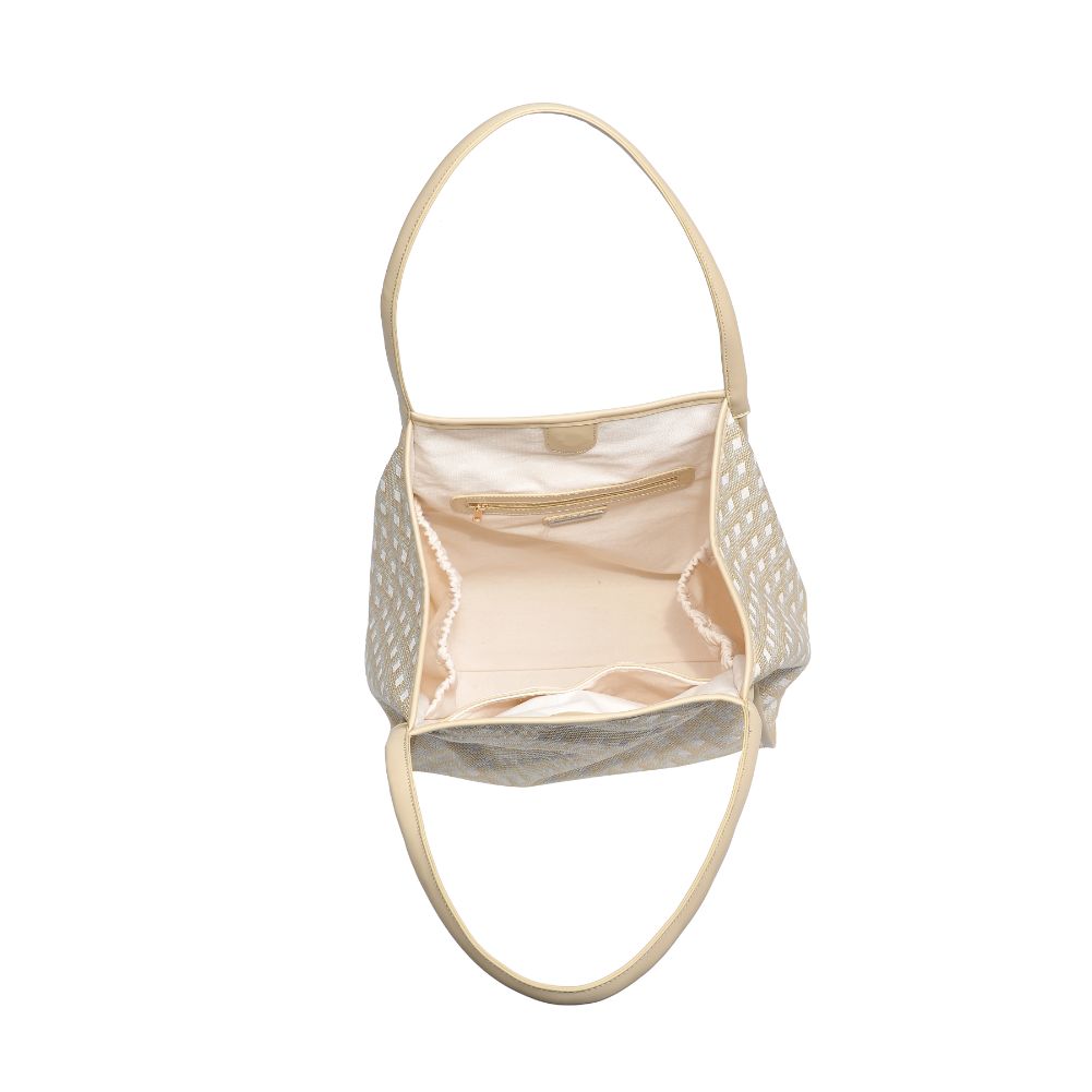 Product Image of Urban Expressions Tansy Tote 818209016117 View 8 | Beige Combo