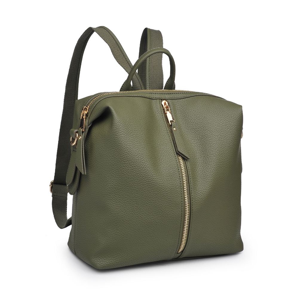 Product Image of Urban Expressions Kenzie Backpack 840611133588 View 6 | Olive